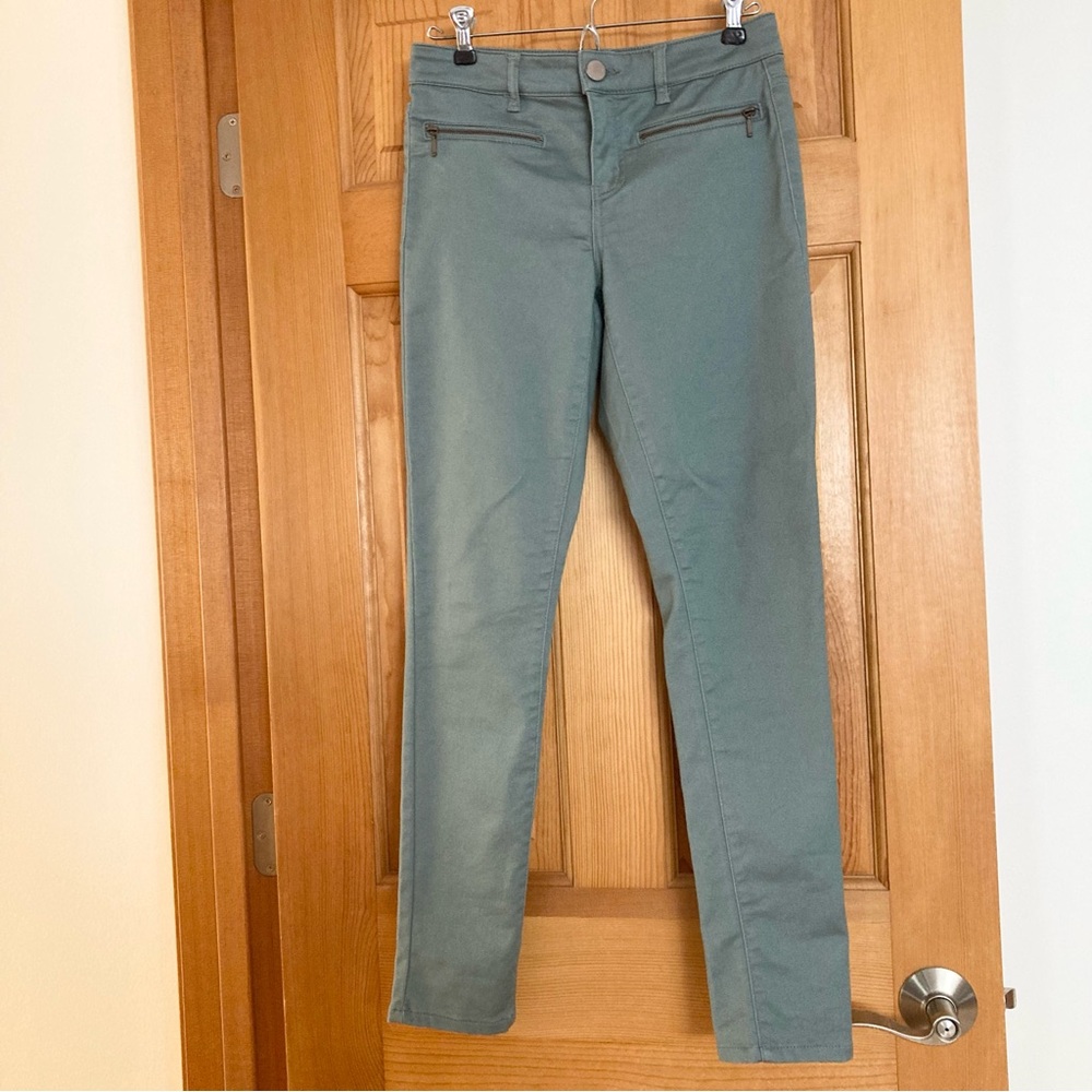 love, FireSkinny Jeans, Size 3 Jr.
Color: Light Teal or Olive - Picture 2 of 6